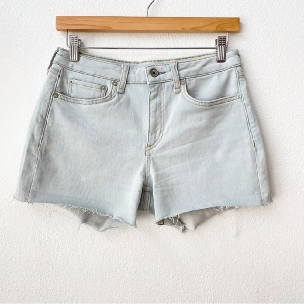 Rag & Bone Light Wash Dre Low-Rise Shorts Size 25